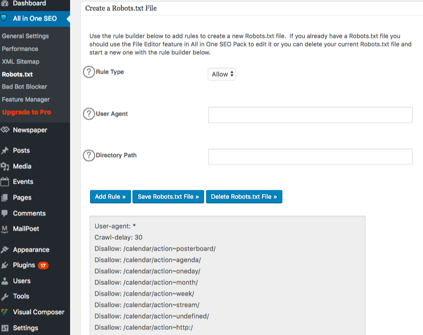 een robots.txt-bestand maken